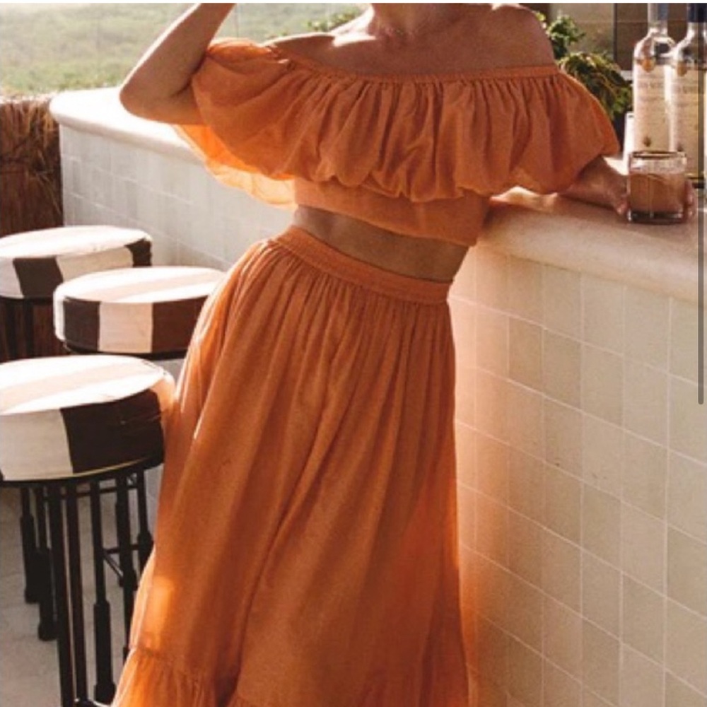 Spell Off Shoulder Top + Maxi Skirt